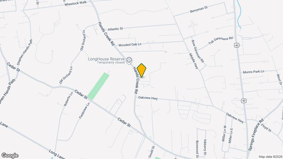 94 Hands Creek Rd Map and Location Details