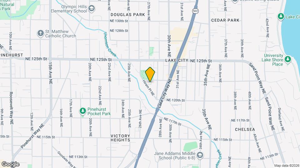 2705 NE 123rd St Map and Location Details