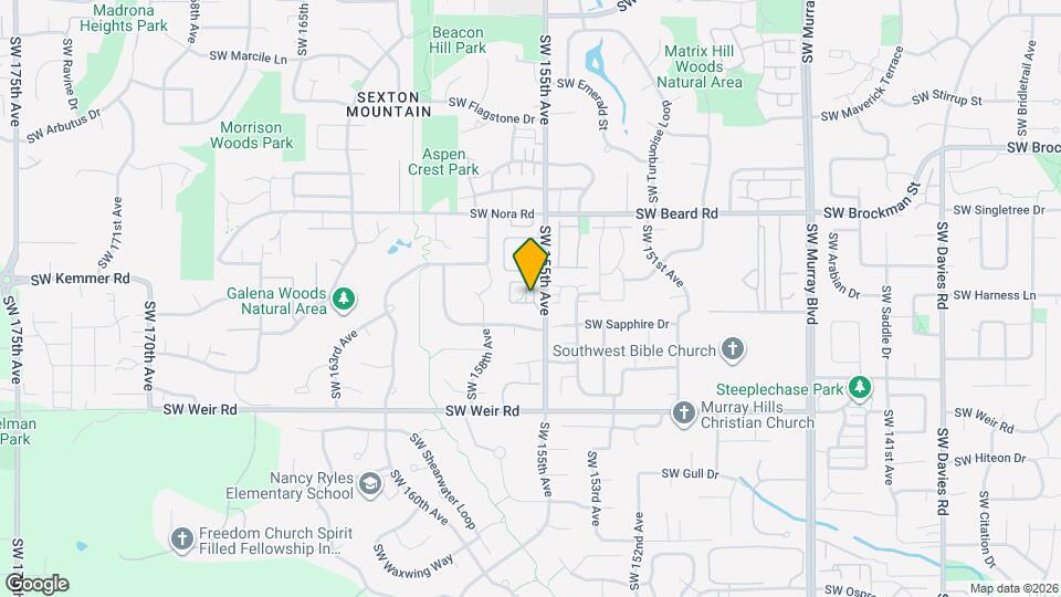 15500 SW Stone Ridge Cir Mapa y Detalles de la Ubicación