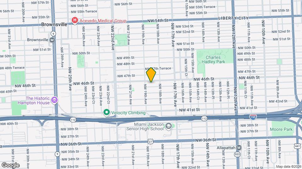 510 W 36th Pl Map and Location Details