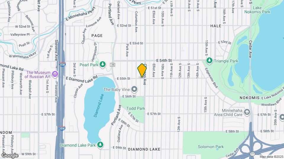 5502 Chicago Ave Map and Location Details