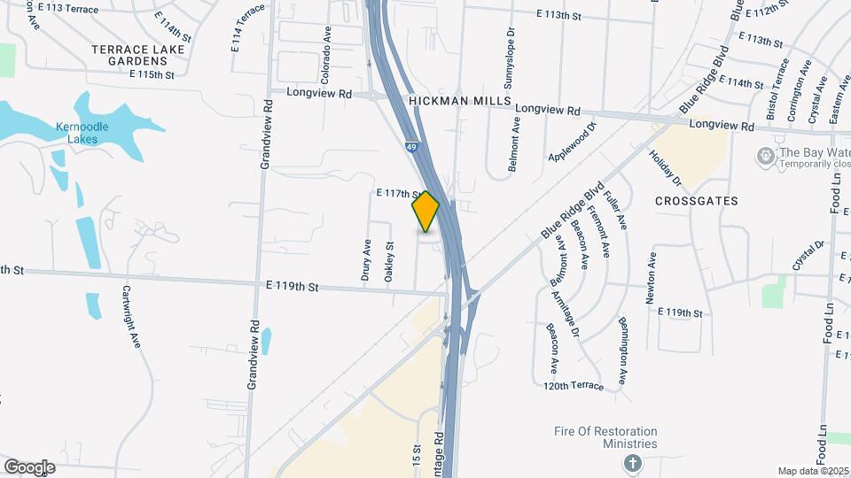 11713 Lawndale Ave Map and Location Details