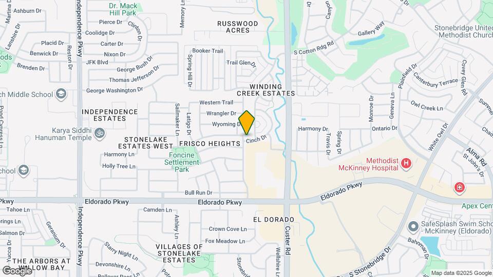 12204 Half Hitch Trail Map and Location Details