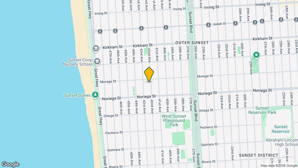 1727 42nd Ave Map and Location Details