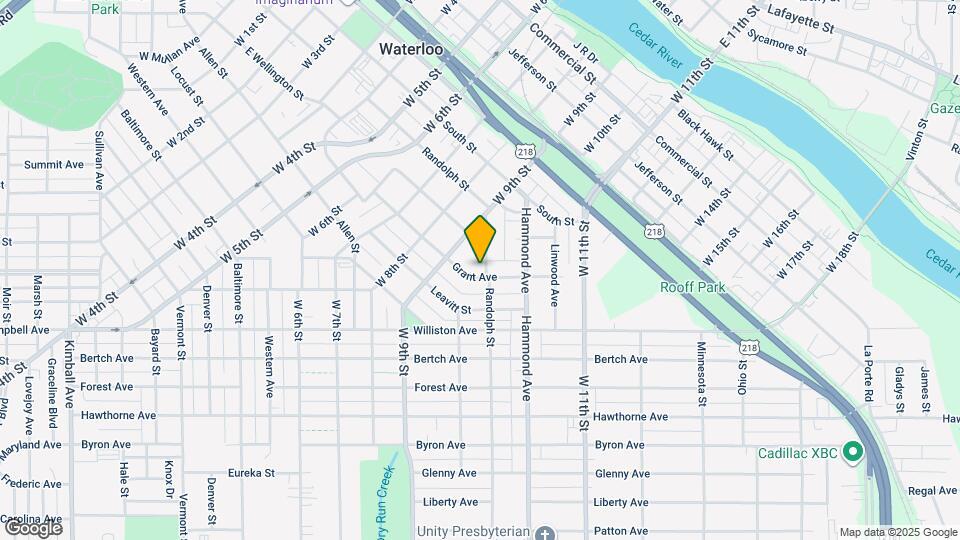 1151 Grant Ave Map and Location Details