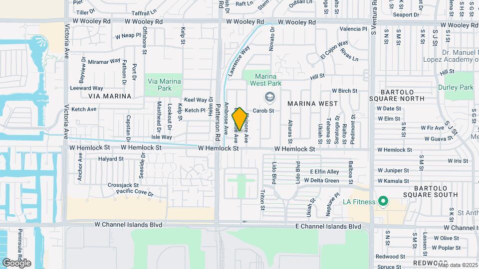 1814 Brookside Ave Map and Location Details