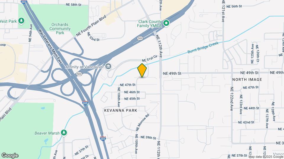 10911 NE 48th St Map and Location Details
