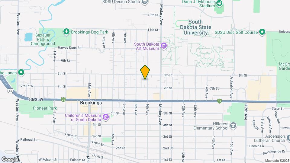 715 9th Ave Map and Location Details