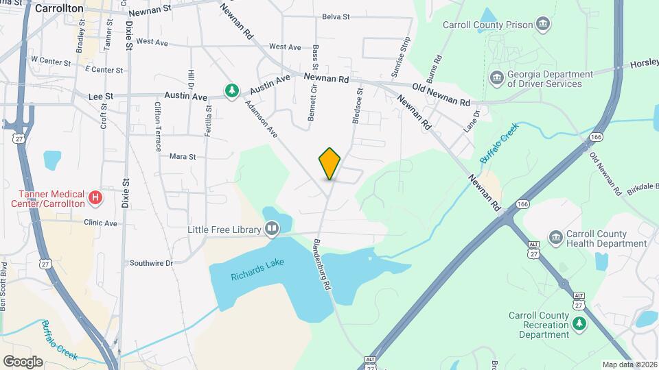 319 Bledsoe St Map and Location Details