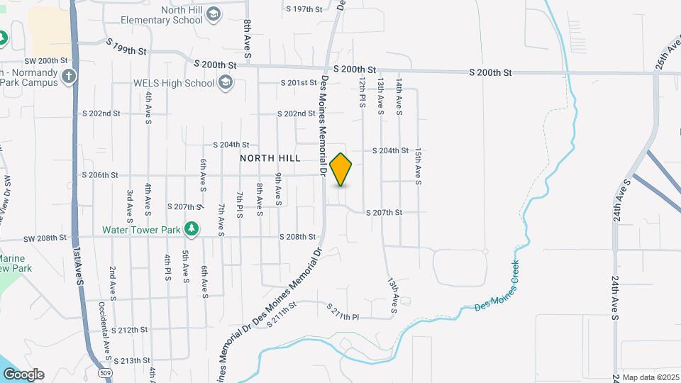 20621 12th Ave S Map and Location Details