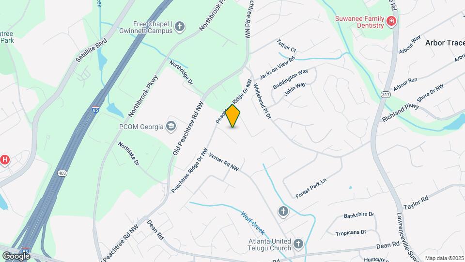 2541 Ripple Way Mapa y Detalles de la Ubicación