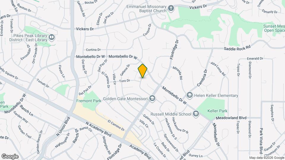 5225 Mira Loma Cir Mapa y Detalles de la Ubicación