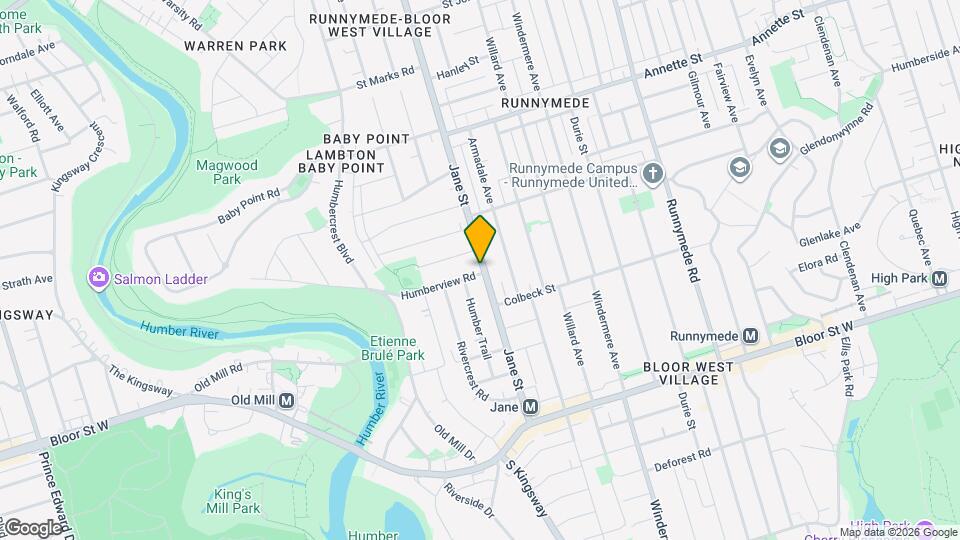 200 Jane St Map and Location Details