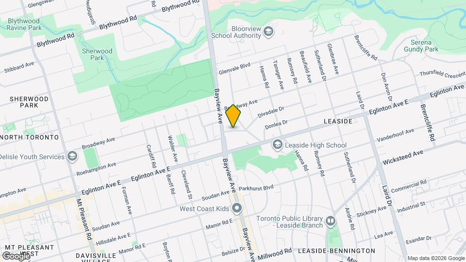 11 Craig Crescent Map and Location Details