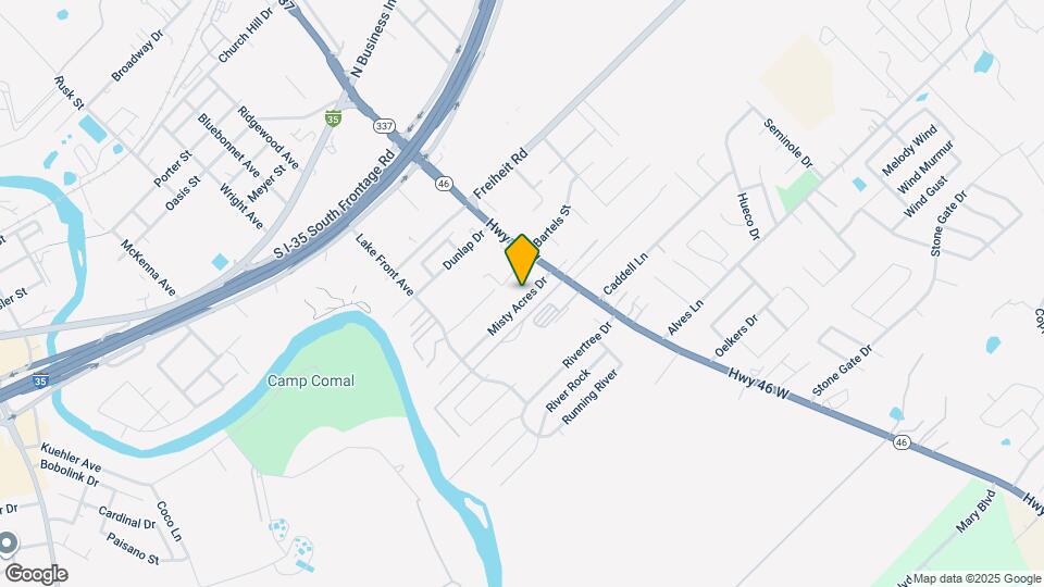 1149 Misty Acres Dr Map and Location Details