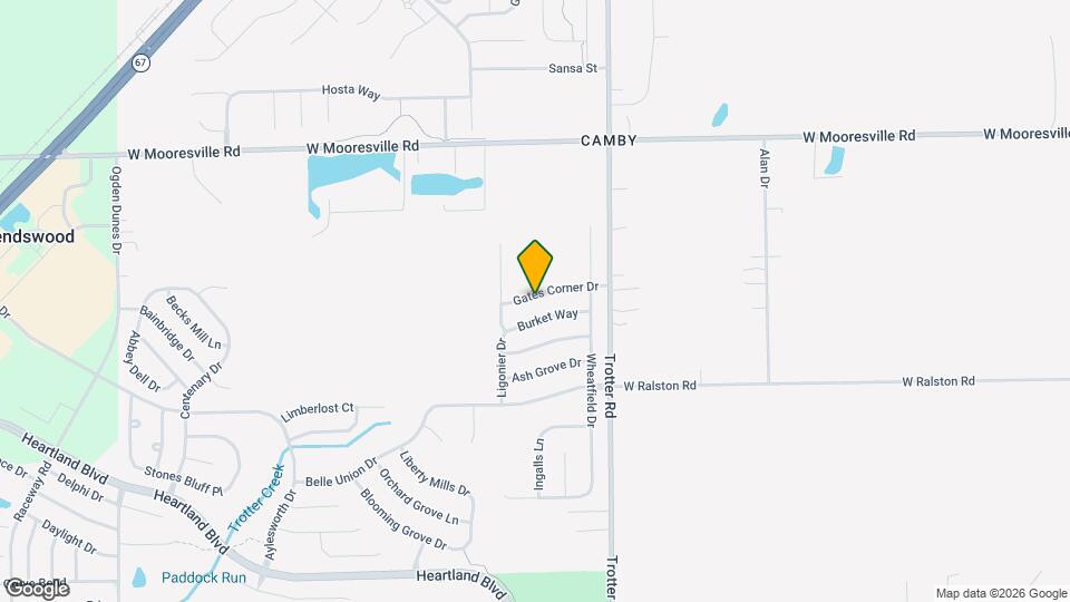 8415 Gates Corner Dr Map and Location Details