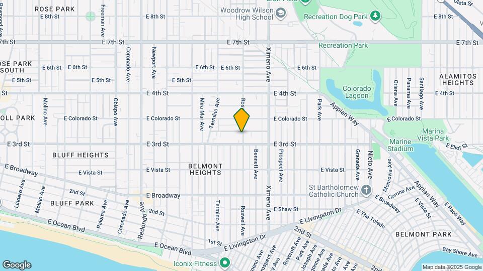 317 Roswell Ave Map and Location Details