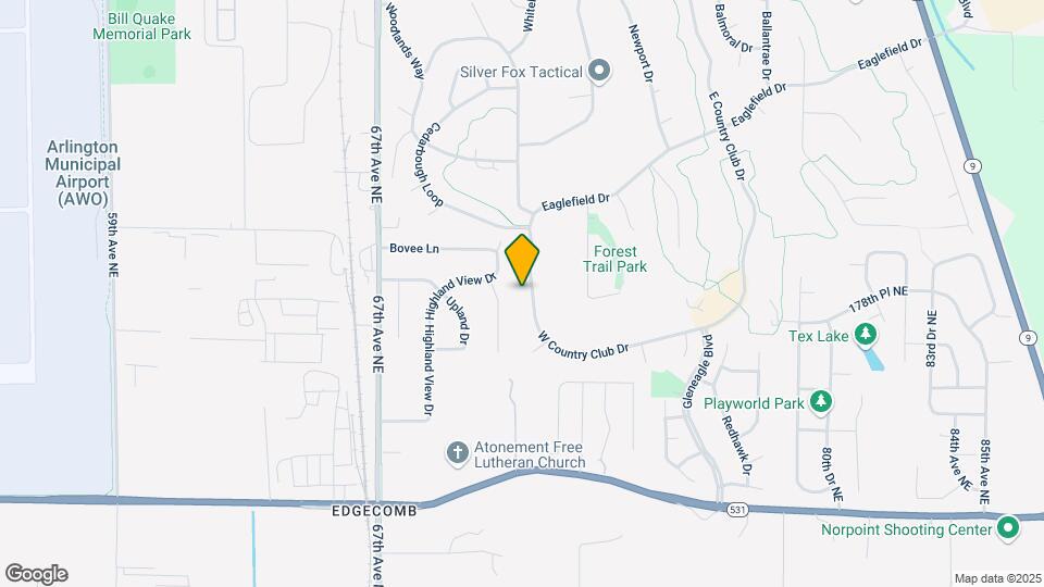 17804 W Country Club Dr Map and Location Details