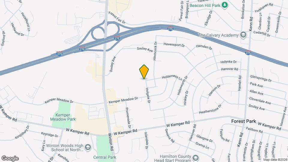 11789 Holgate Dr Mapa y Detalles de la Ubicación