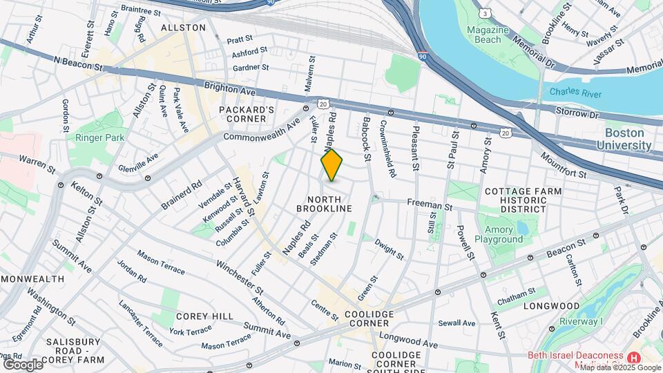 21 Gibbs St, Unit 1 Map and Location Details