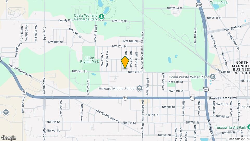 1404 NW 18th Ave Map and Location Details