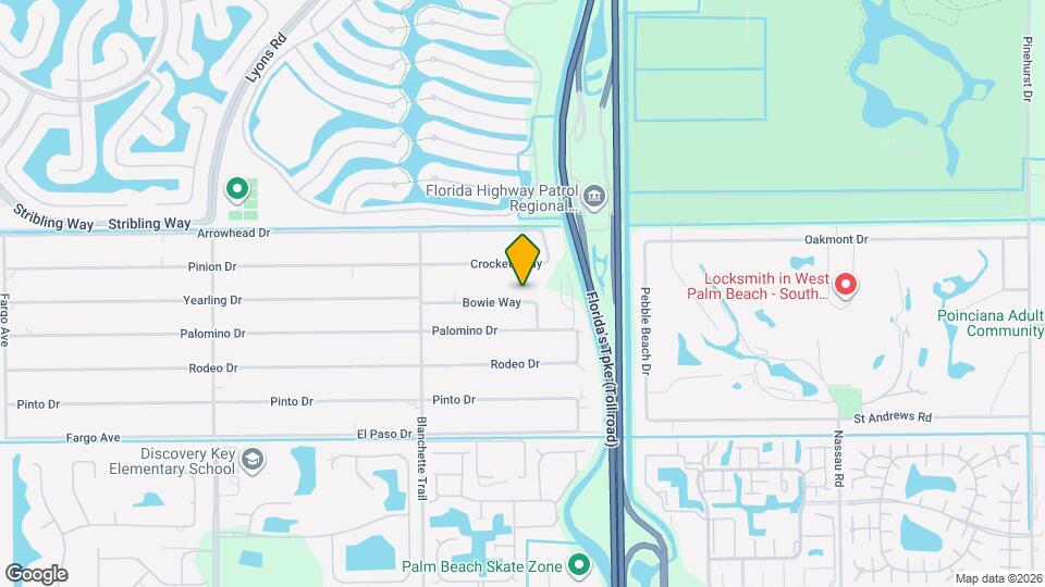 8251 Bowie Way Map and Location Details