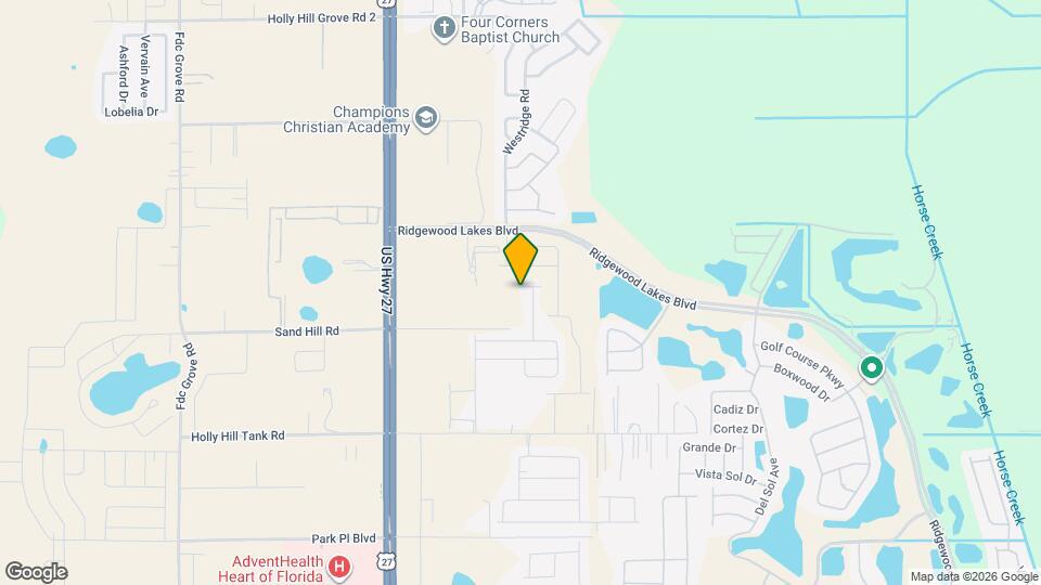 1105 Merrill St Map and Location Details