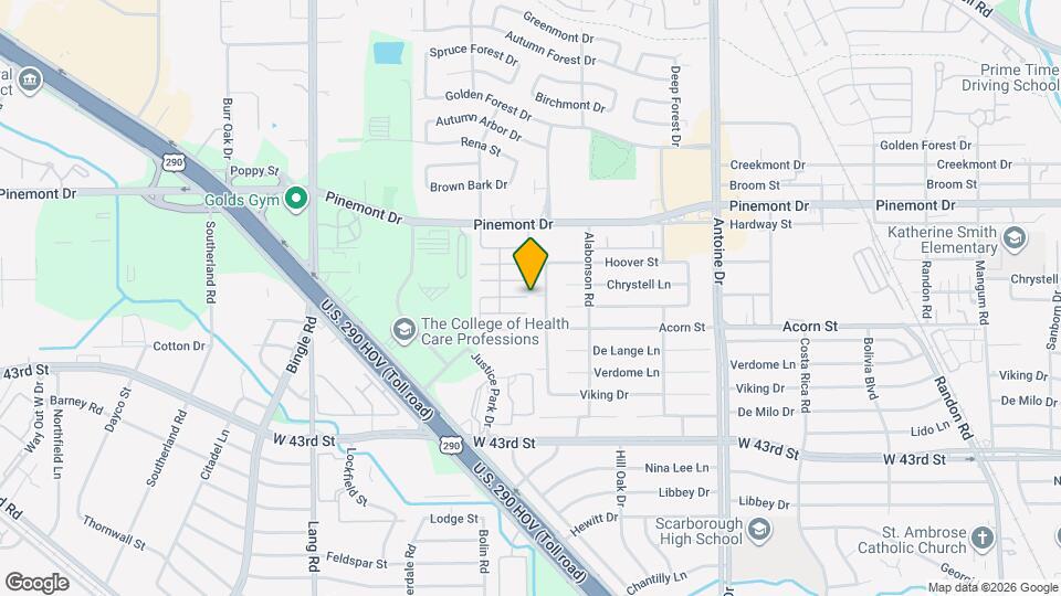 6002 Fulton Meadows Ln Map and Location Details