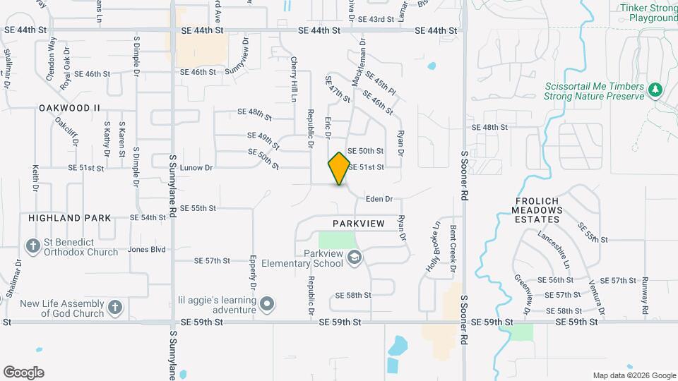 5004 SE 52nd St Map and Location Details