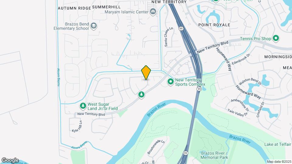 1114 Woodley Bend Map and Location Details