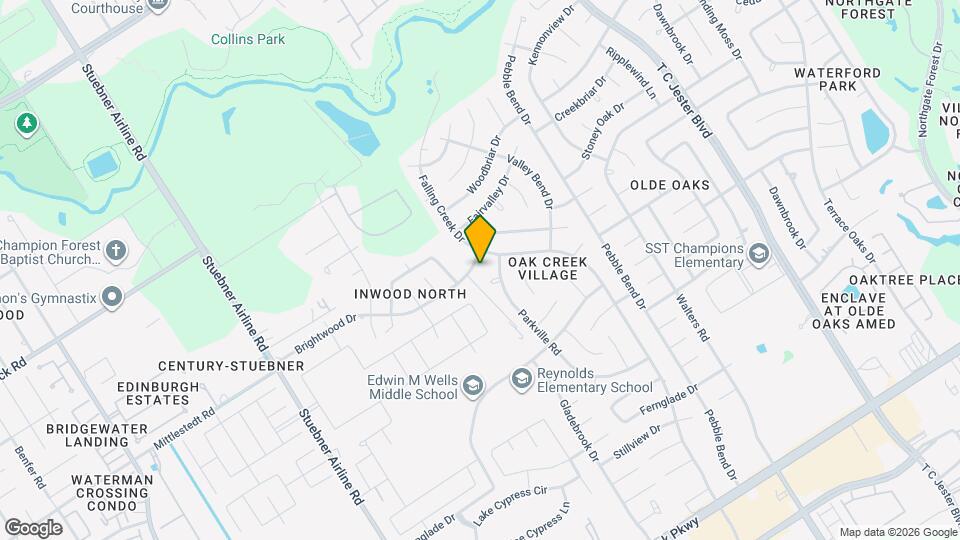 3911 Brightwood Dr Map and Location Details