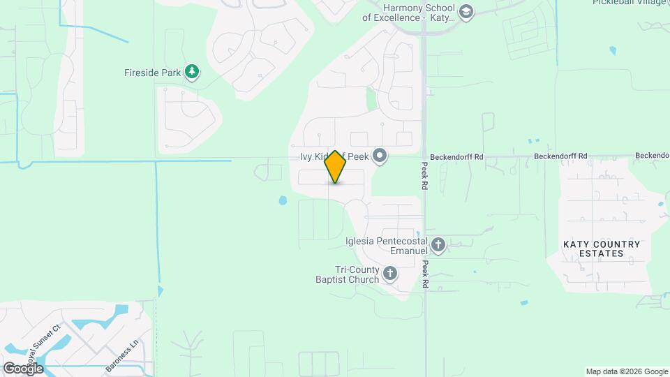 23255 Spring Genesis Ln Map and Location Details