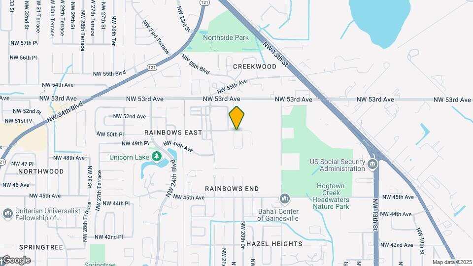 4955 NW 21st St Map and Location Details