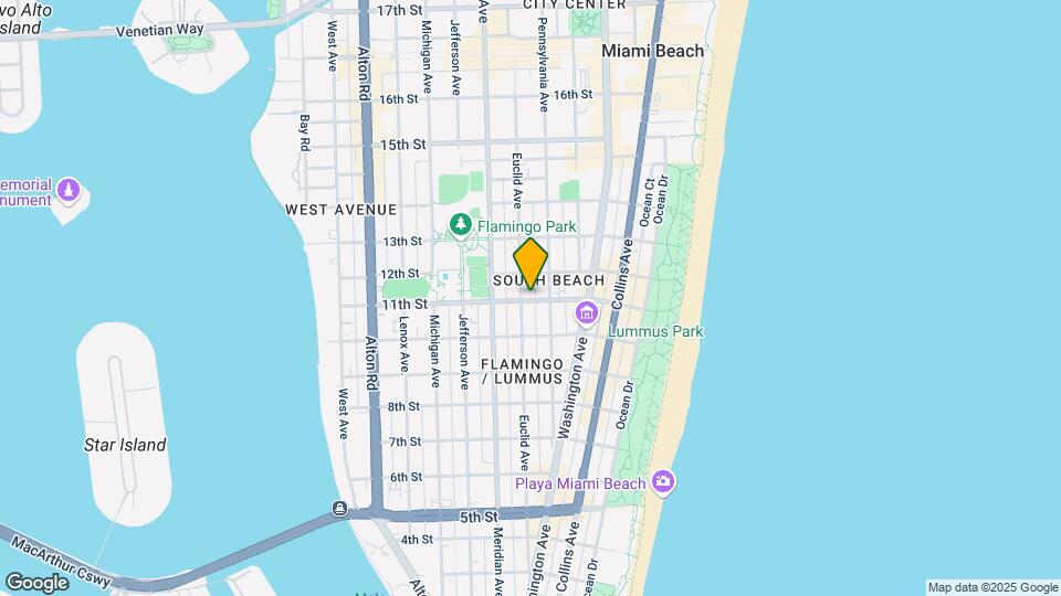 1101 Euclid Ave Mapa y Detalles de la Ubicación