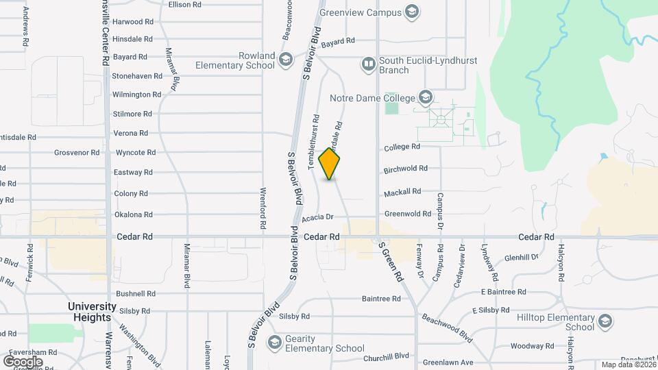 2056 Laurel Hill Dr Map and Location Details