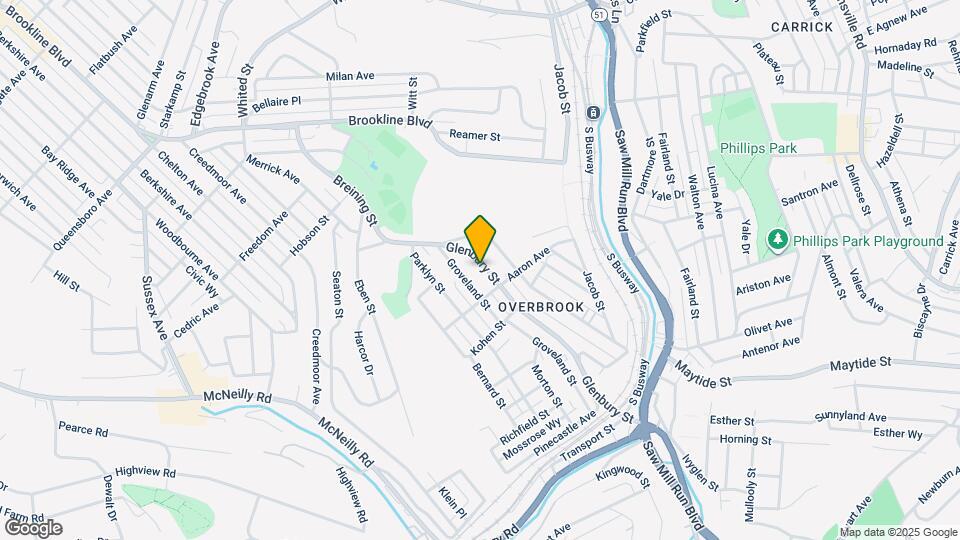 2228 Glenbury St Map and Location Details