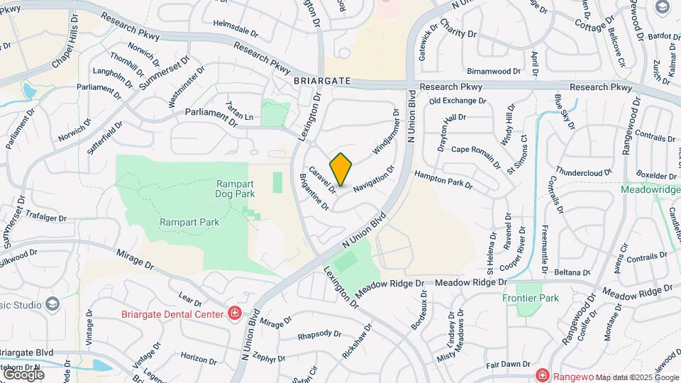 8205 Caravel Dr Map and Location Details