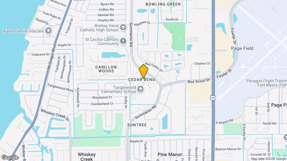5217 Cedarbend Dr, Unit Cedarbend unit 2 Map and Location Details