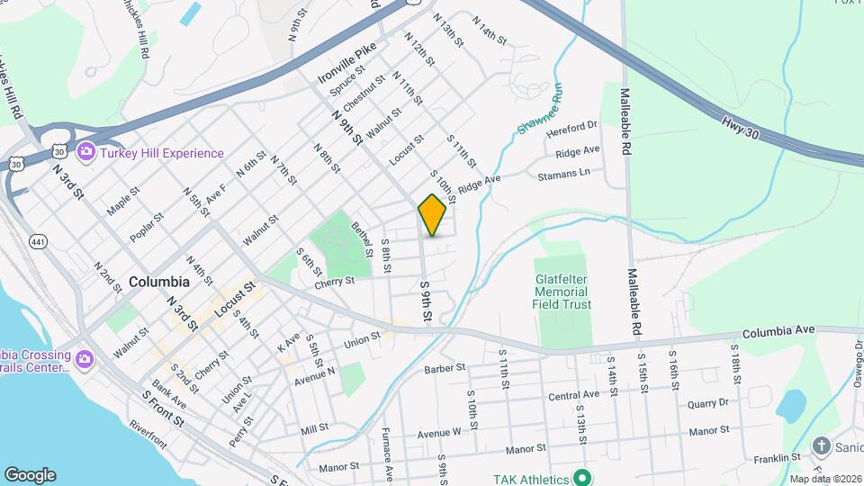 916 Houston St Map and Location Details