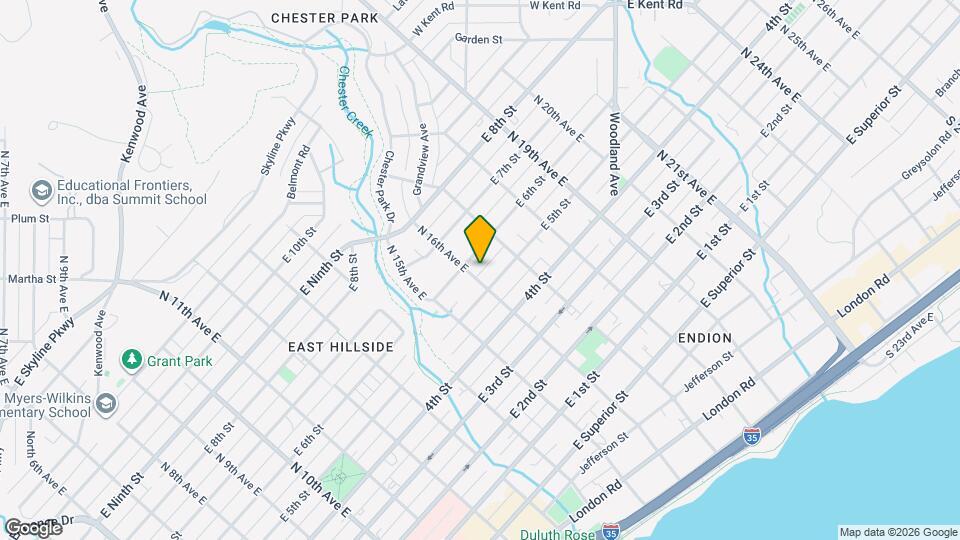 516 N 16th Ave E Map and Location Details