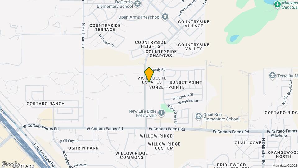 4976 W Rosebay Dr Mapa y Detalles de la Ubicación