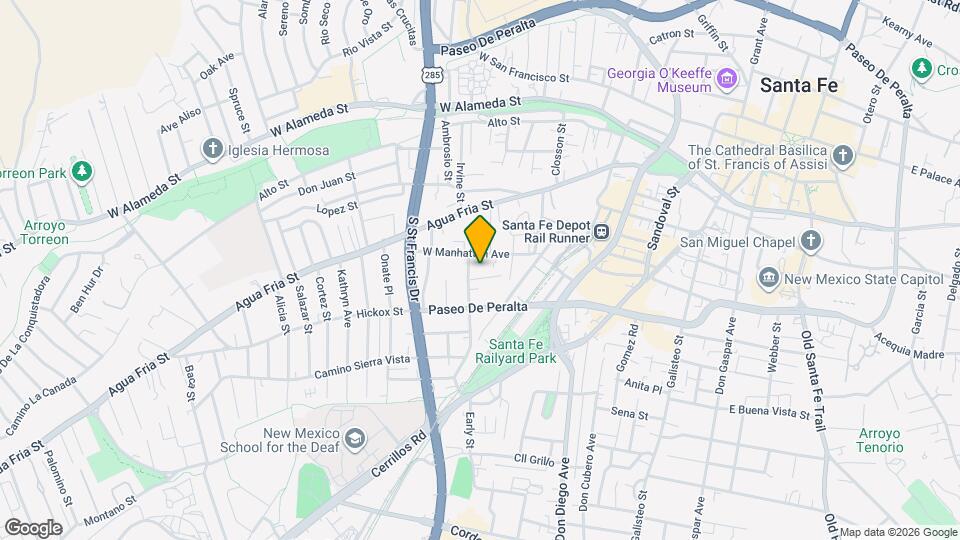 727 Montez Pl Mapa y Detalles de la Ubicación