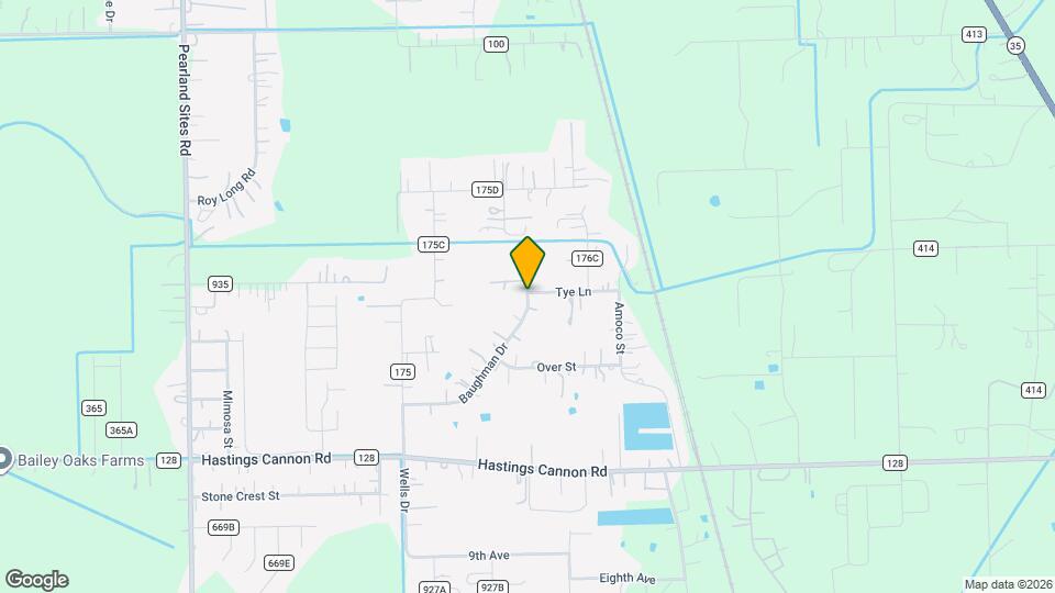 18610 Baughman Dr Map and Location Details