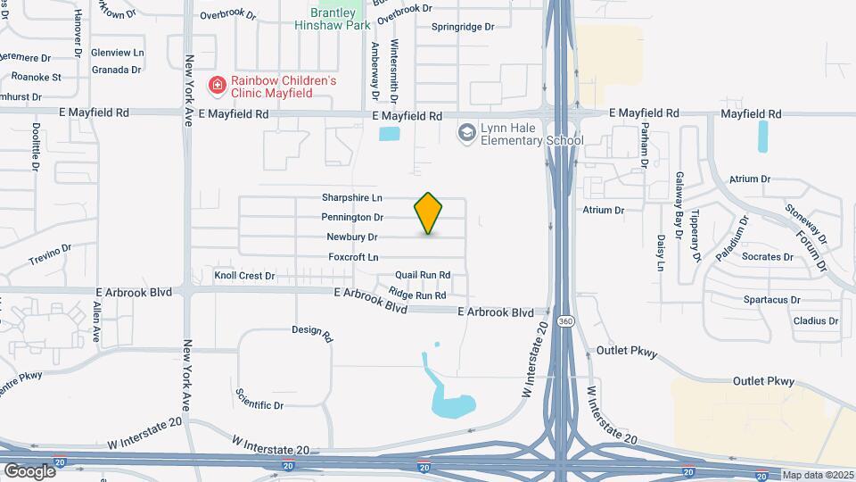 2310 Newbury Dr Map and Location Details