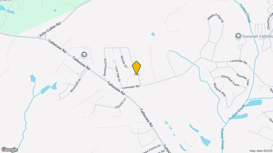 540 Rustwood Dr Mapa y Detalles de la Ubicación