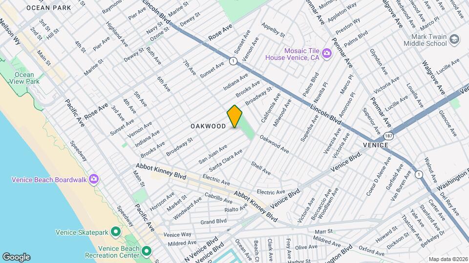678 Westminster Ave, Unit #1 Map and Location Details