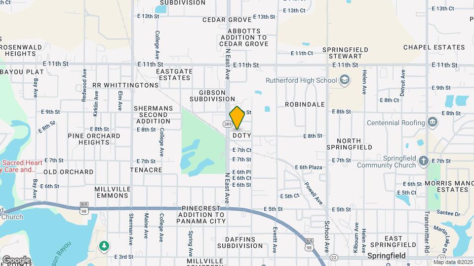 2712 E 8th Ct Map and Location Details