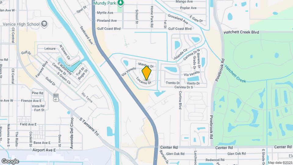 714 Locarno Dr Map and Location Details