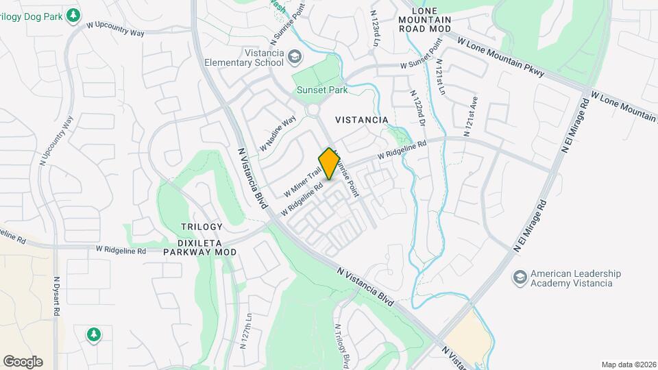 12468 W Hummingbird Terrace Map and Location Details