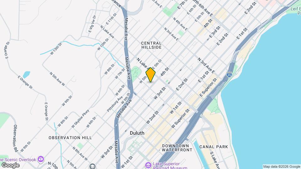 25 W 4th St Map and Location Details